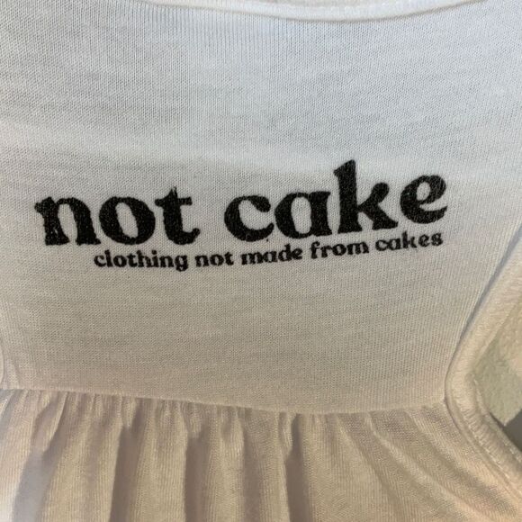 “An Ocean A Day” White Flowy Muscle Tank, Medium. NWOT. Perfect beach top! - Picture 9 of 14